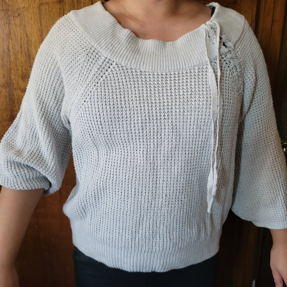 Light gray sweater